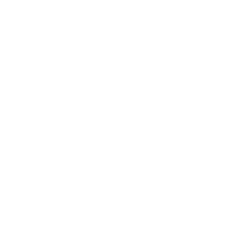 Icon of a computer screen showing bar charts with a gear and downward trend arrow.